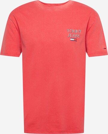 Tommy Jeans T-shirt 'NYC' i röd: framsida