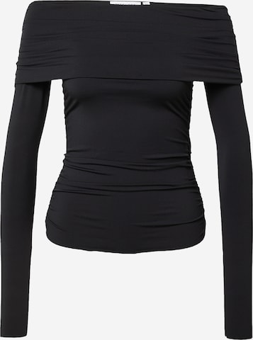 WEEKDAY Shirt 'Daria' in Black: front