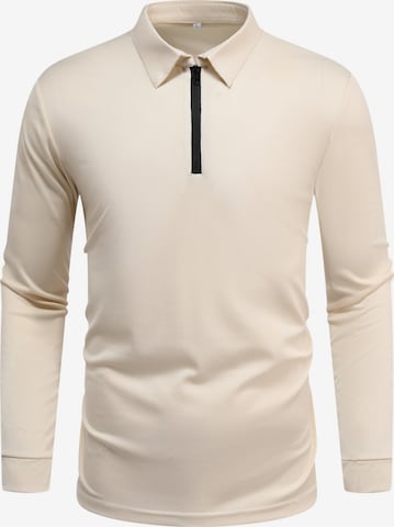 ALLTHEMEN Shirt 'Wechsel' in Beige: front
