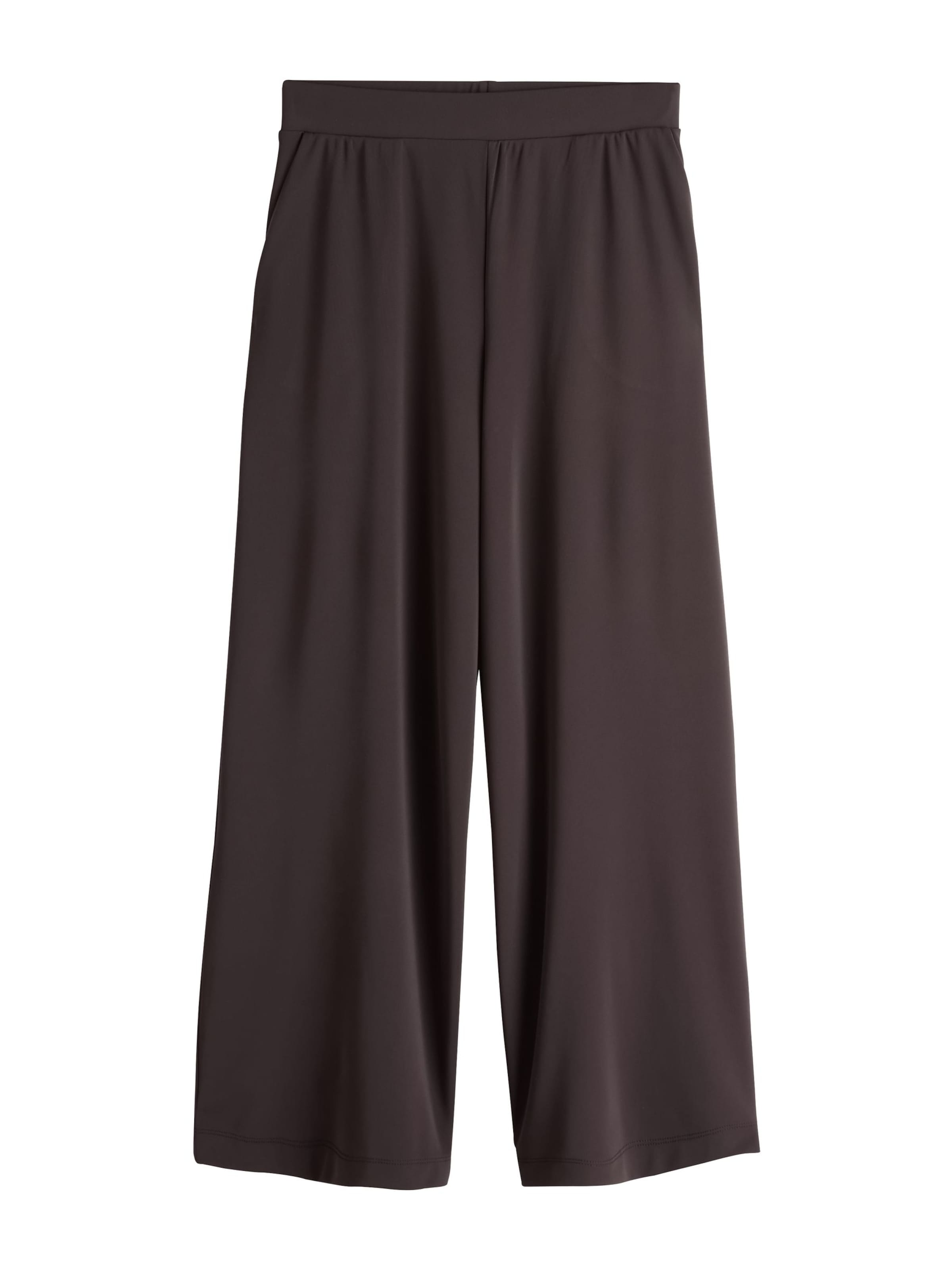 Next Wide Leg Hose in Braun: Vorderseite