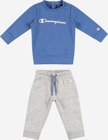 Champion Authentic Athletic Apparel Sweatsuit in Blue: front