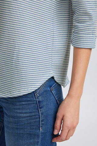 Fransa Shirt 'EMAJACQ' in Blue