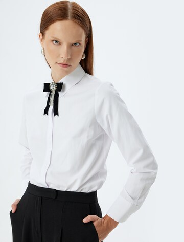 Koton Bluse in Weiß