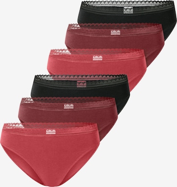 Slip 'Modern Multipacks' SCHIESSER en rouge : devant