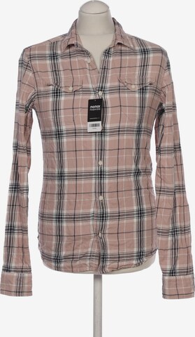 QS Button Up Shirt in XS in Pink: front