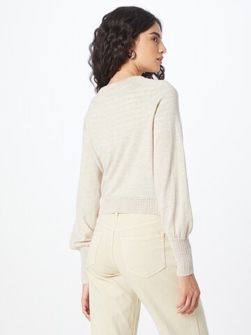 ONLY Knit cardigan 'ANA' in Beige