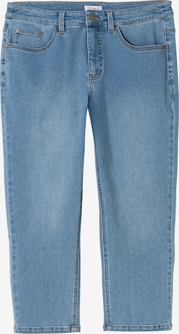 SHEEGO Skinny Jeans in Blue: front