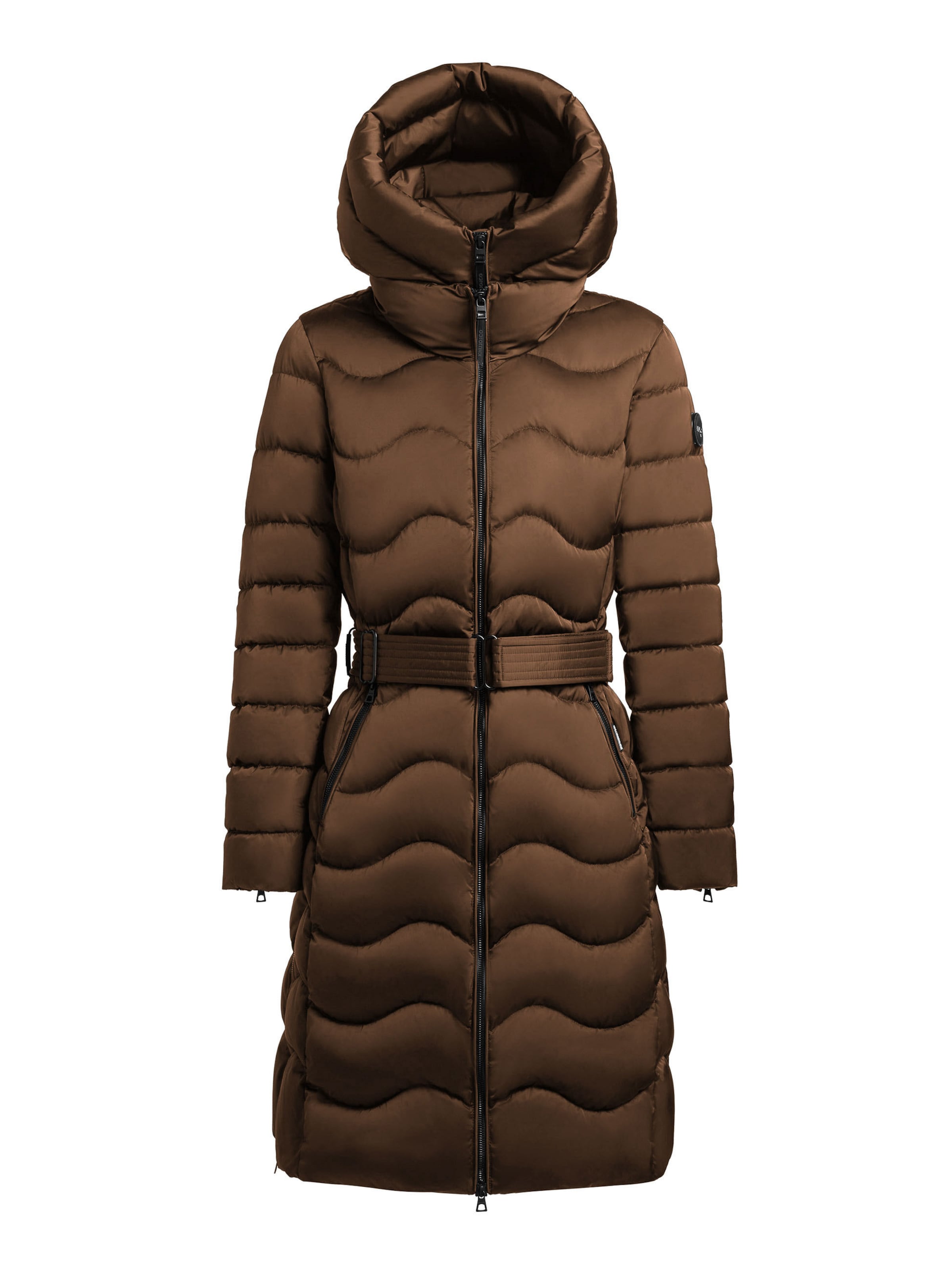 Cappotto invernale 'Mira' di khujo in marrone: frontale