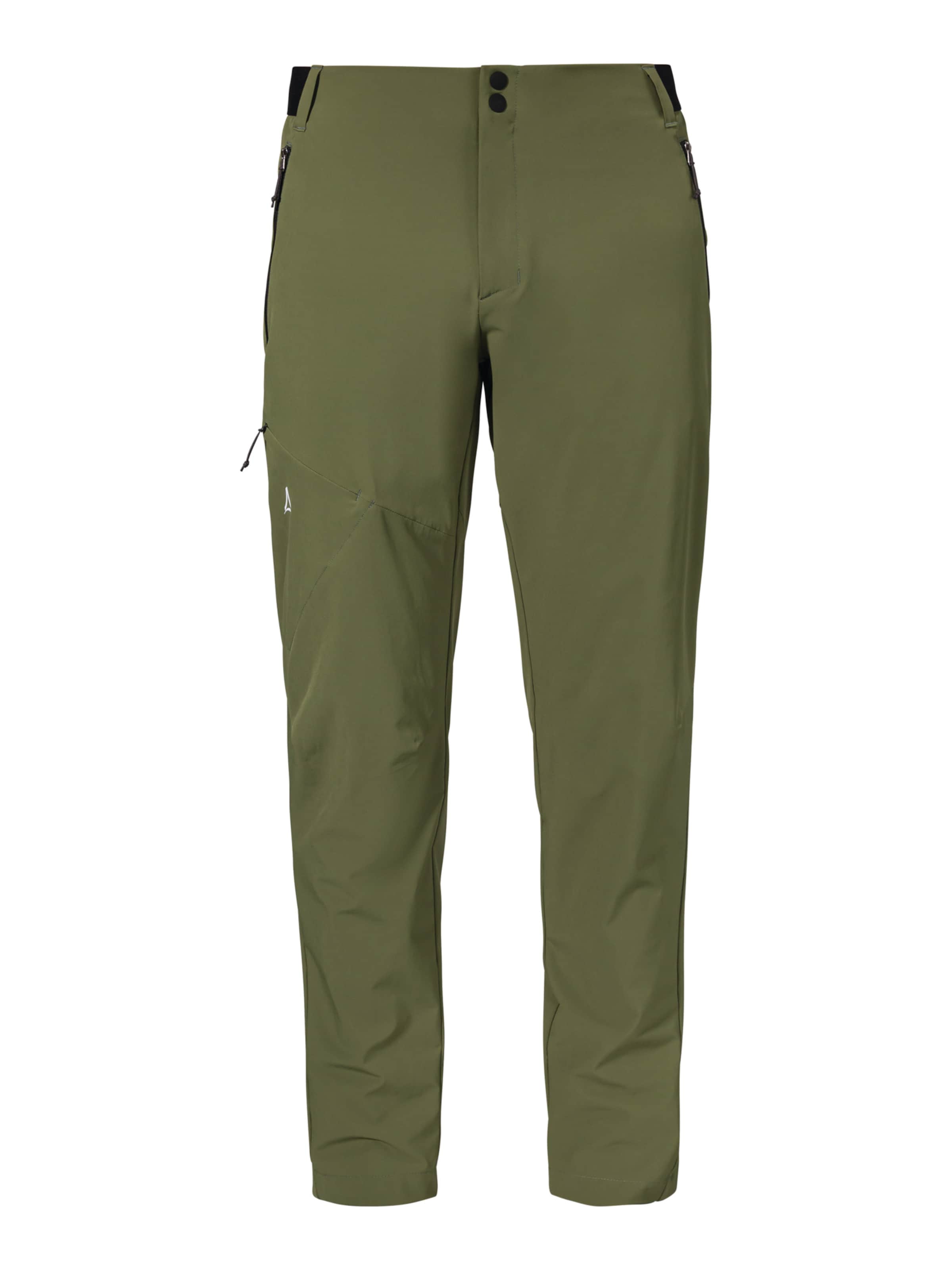 Regular Pantalon outdoor ' Hiking Pants Style Blaustein MNS ' Schöffel en vert : devant