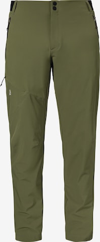 Pantalon outdoor ' Hiking Pants Style Blaustein MNS ' Schöffel en vert : devant