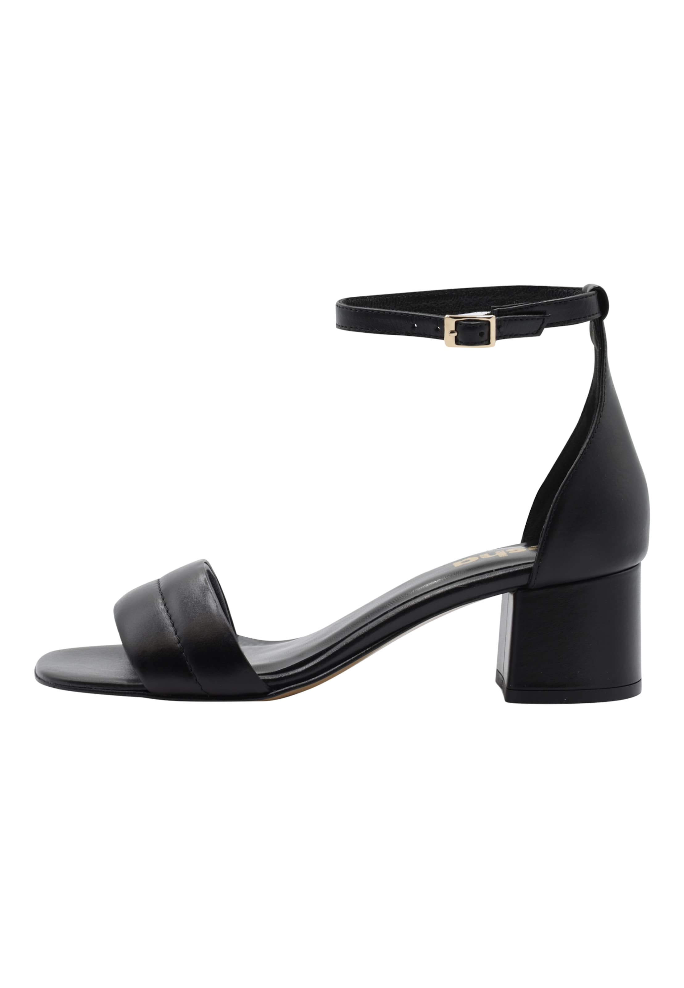 Sandale de la Usha pe negru: față