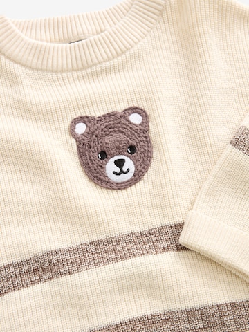 Next Sweater 'Bär' in Beige