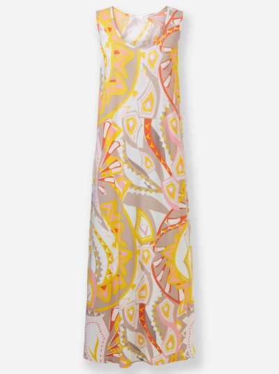 heine Vestido de verano en 34 en amarillo / gris / rosa / blanco, Vista del producto