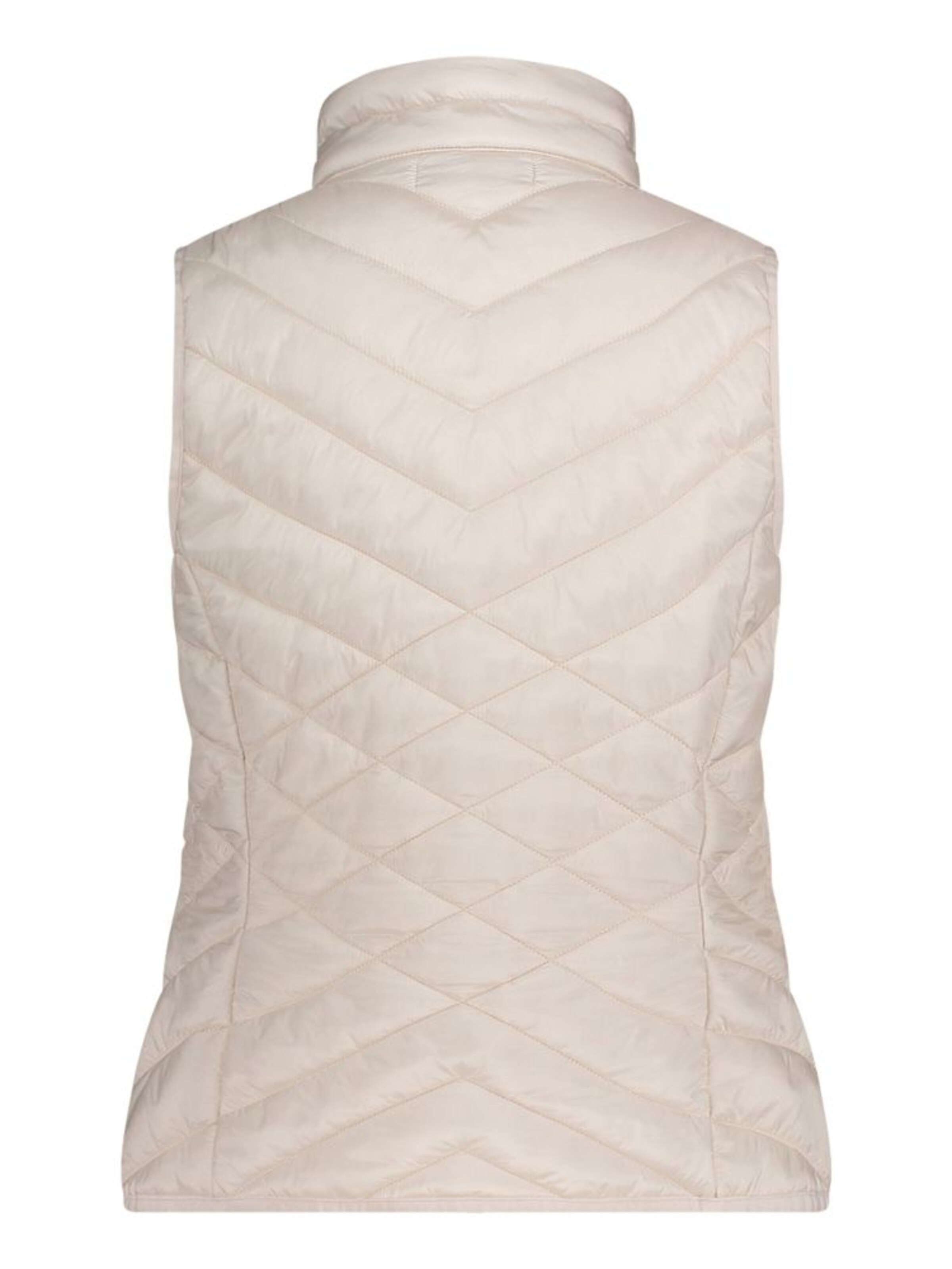 Betty Barclay Steppweste mit Reißverschluss in Beige