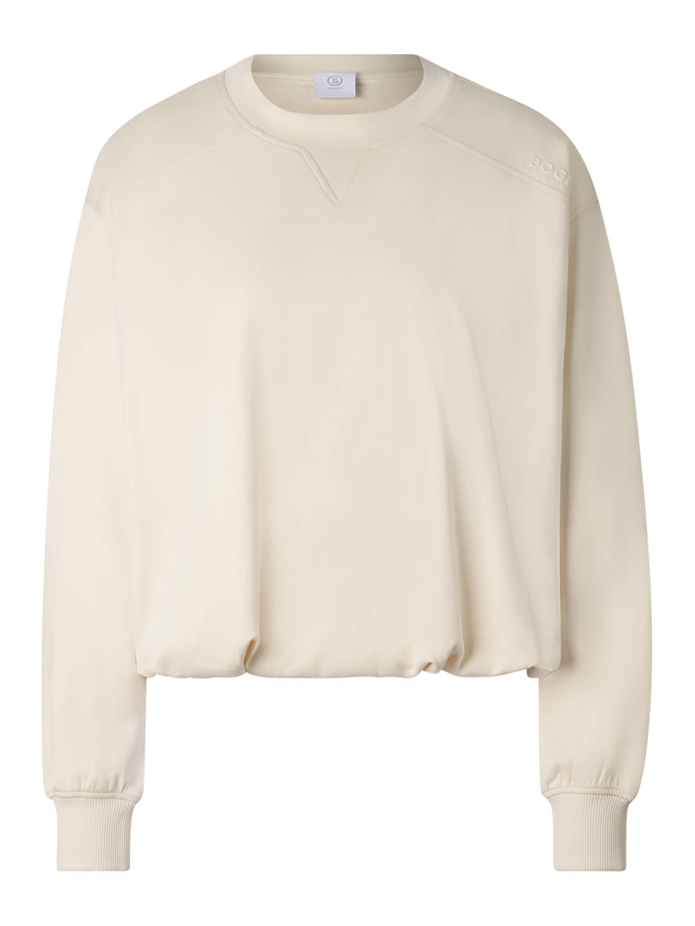 BOGNER Sweatshirt in Weiß: Vorderseite