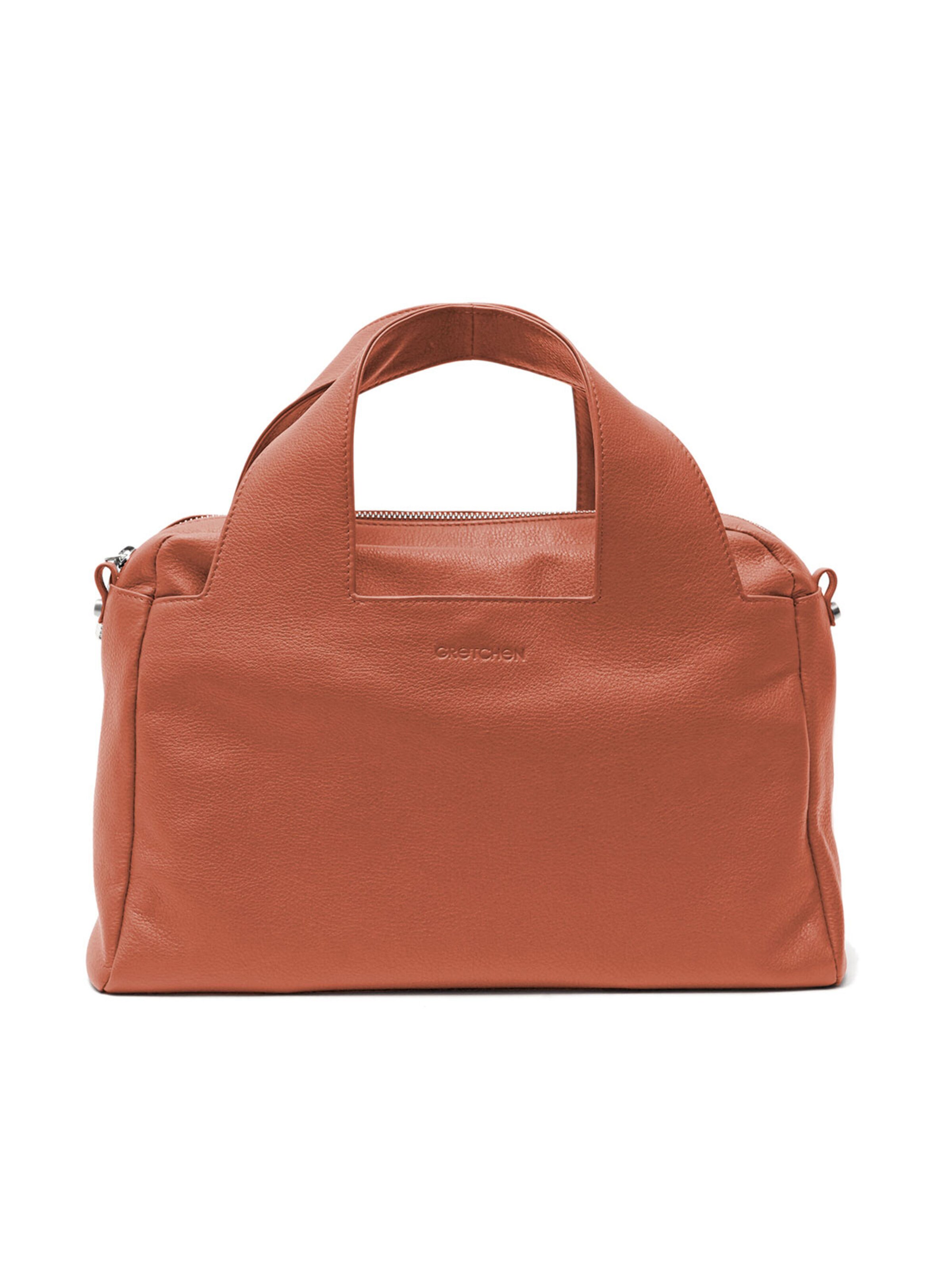 Gretchen Schultertasche 'Ruby Tote Four' in Braun: Vorderseite