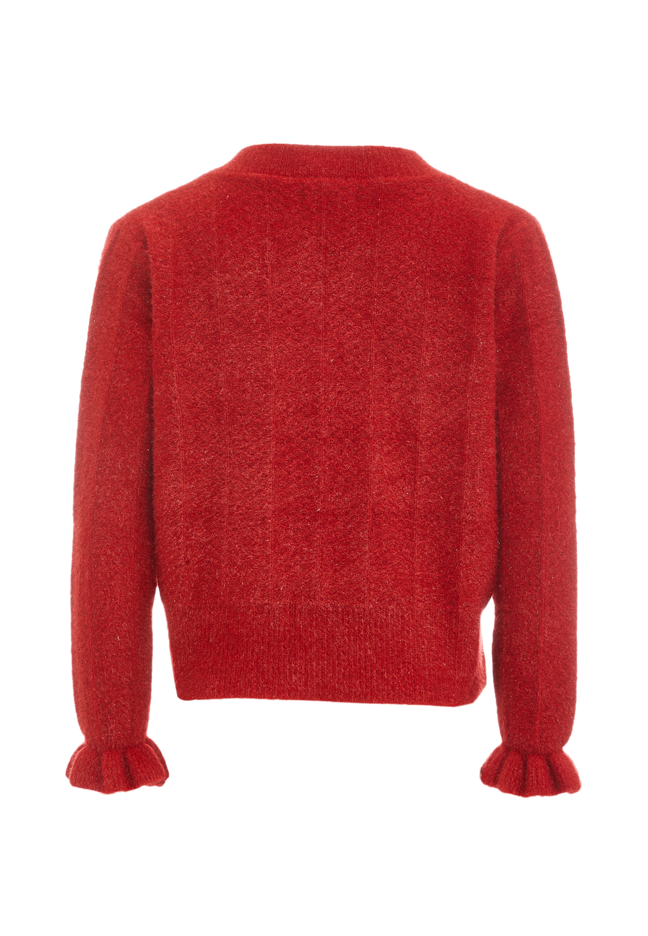 NALLY Pletena jopa | rdeča barva