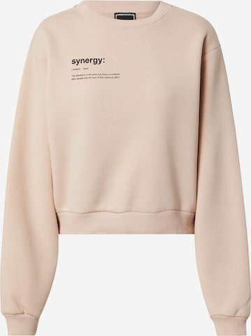 ABOUT YOU x Swalina&Linus Sweatshirt 'Emma' in Pink: front