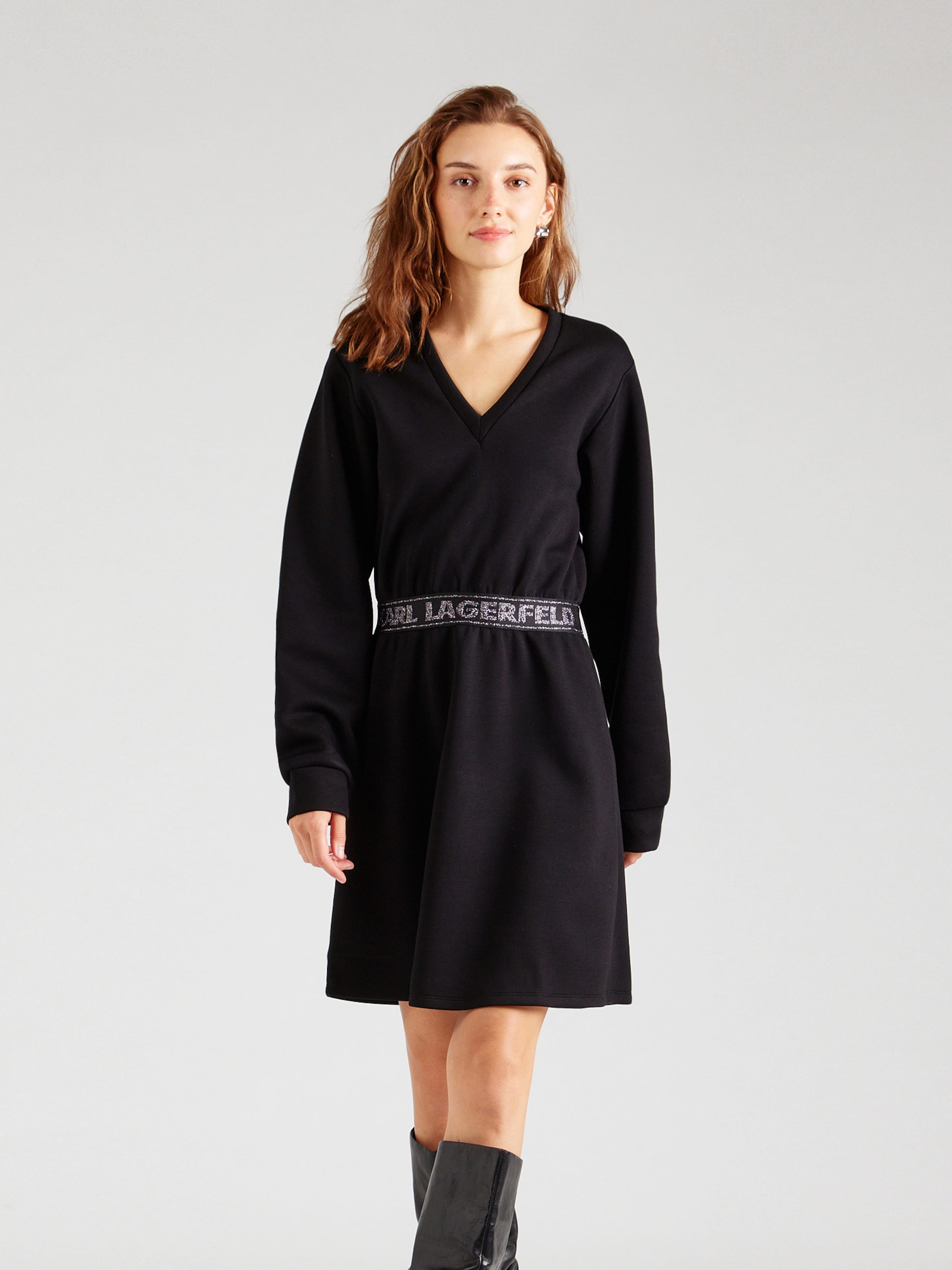 Karl lagerfeld dresses black online