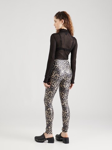 OBJECT - Skinny Leggings 'Belle' en beige