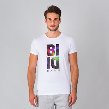 BIDI BADU Performance Shirt 'Demba Lifestyle' in White: front