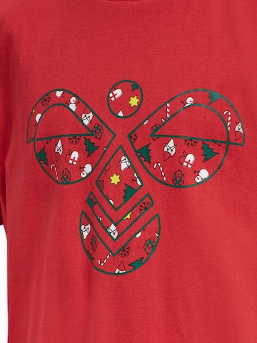 Hummel Shirt 'Santa' in Rood