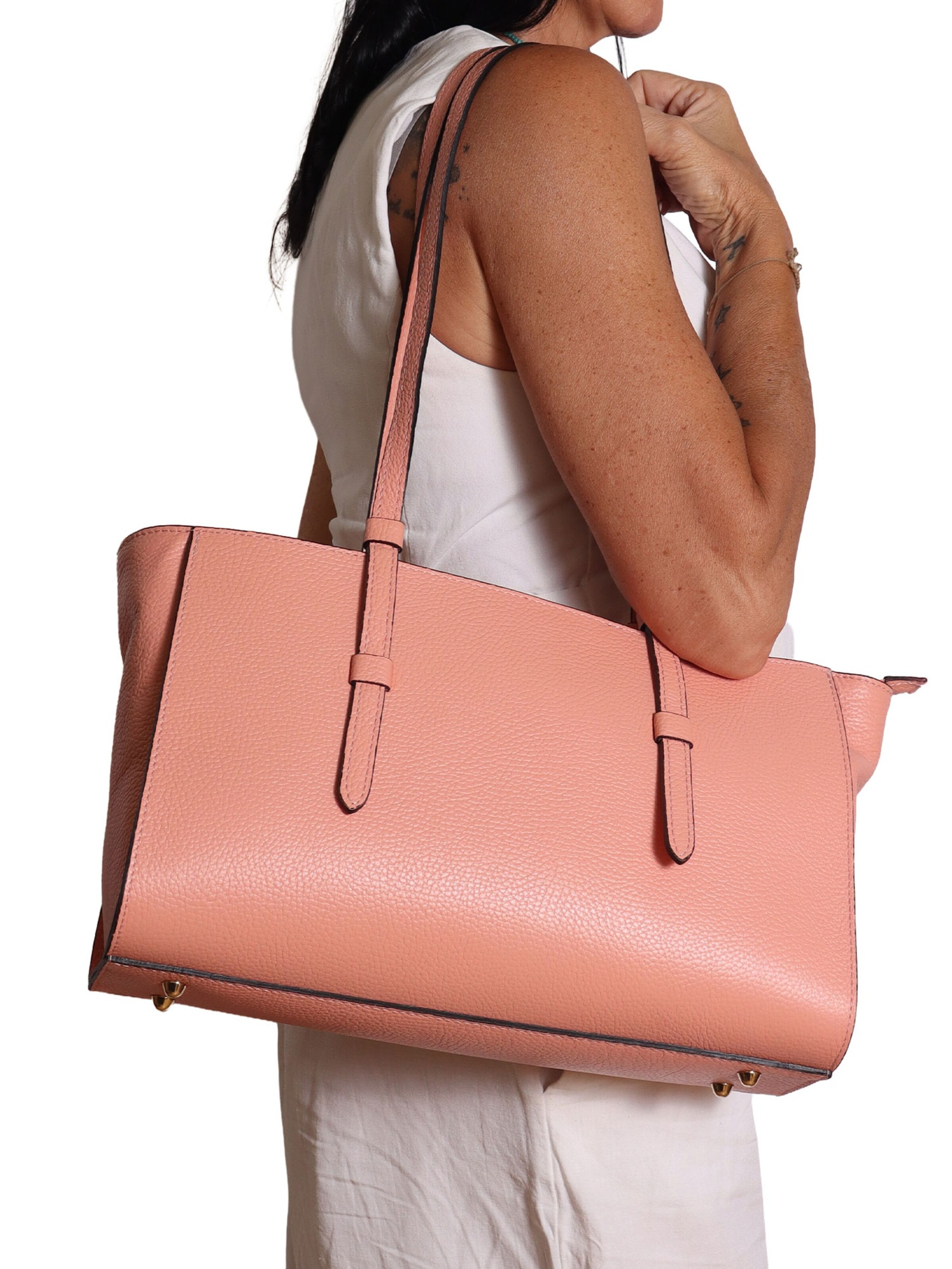 Sac bandoulière Gave Lux en orange : devant