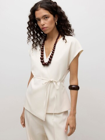 Gilet 'AWVannah' di VERO MODA in bianco: frontale