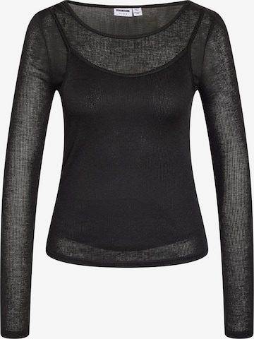 Noisy may Shirts 'NMNusa' i sort: forside