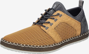 Slip on Rieker en jaune : devant