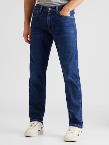 Effilé Jean '502™ Taper Hi Ball' LEVI'S ® en bleu : devant