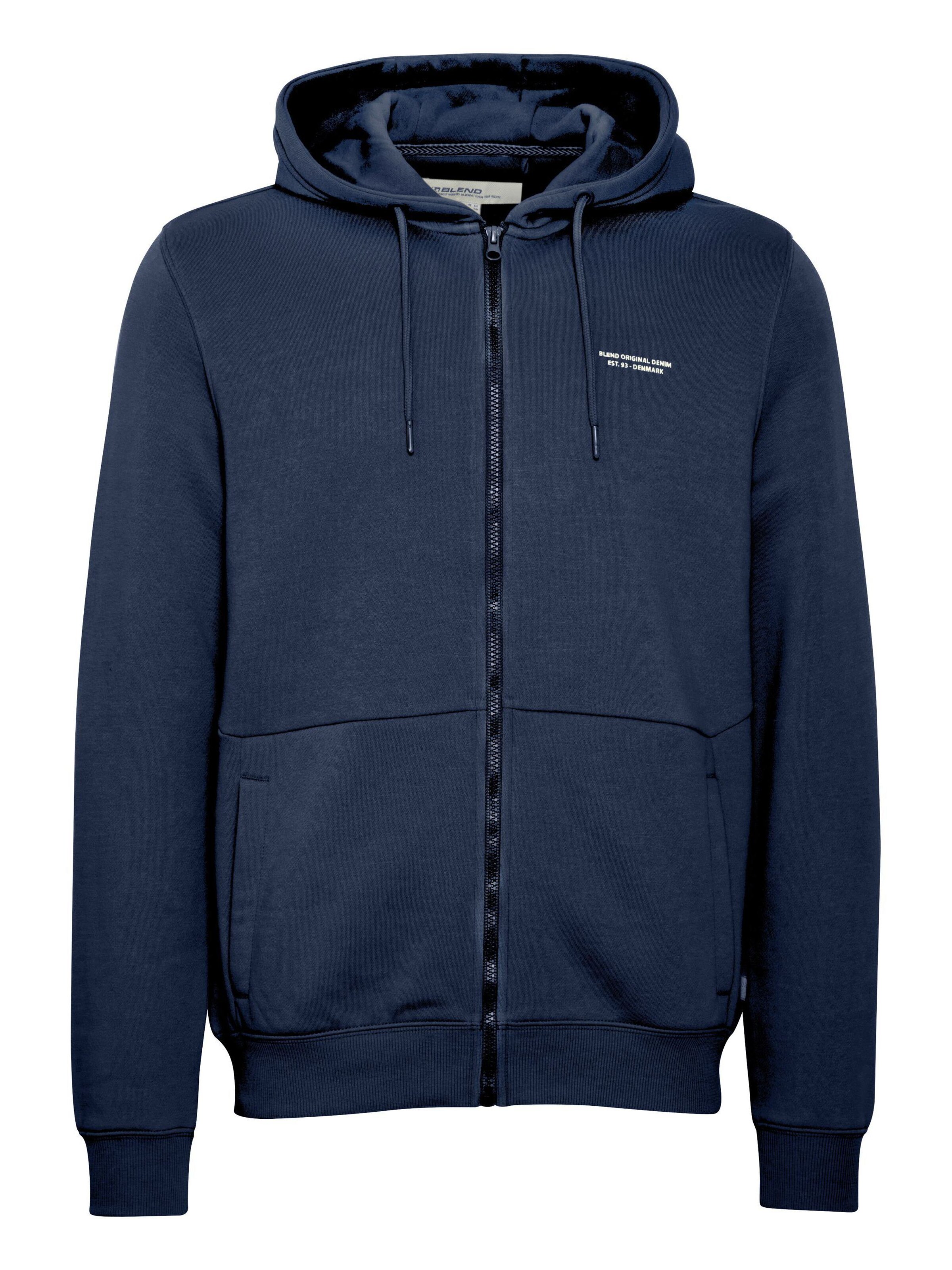 Giacca di felpa 'Pepe' di BLEND in blu: frontale