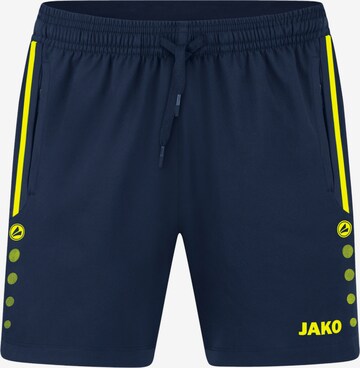JAKO Workout Pants in Blue: front