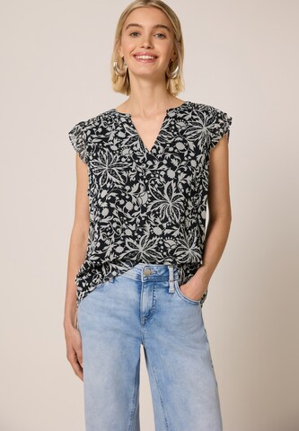 Street One Studio Bluse in Schwarz: Vorderseite
