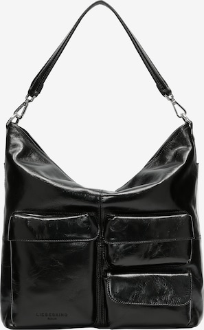Liebeskind Berlin Shoulder Bag in Black: front