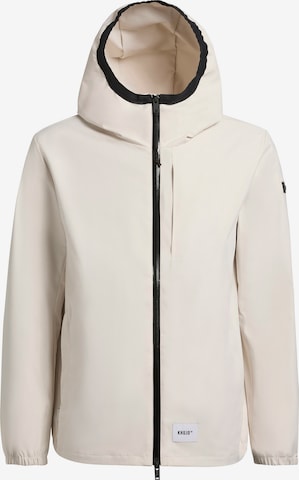 Veste mi-saison 'Hamza' khujo en blanc : devant