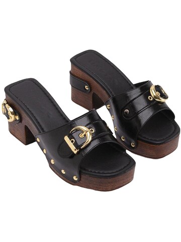 Mule 'Edita' Limoya en noir