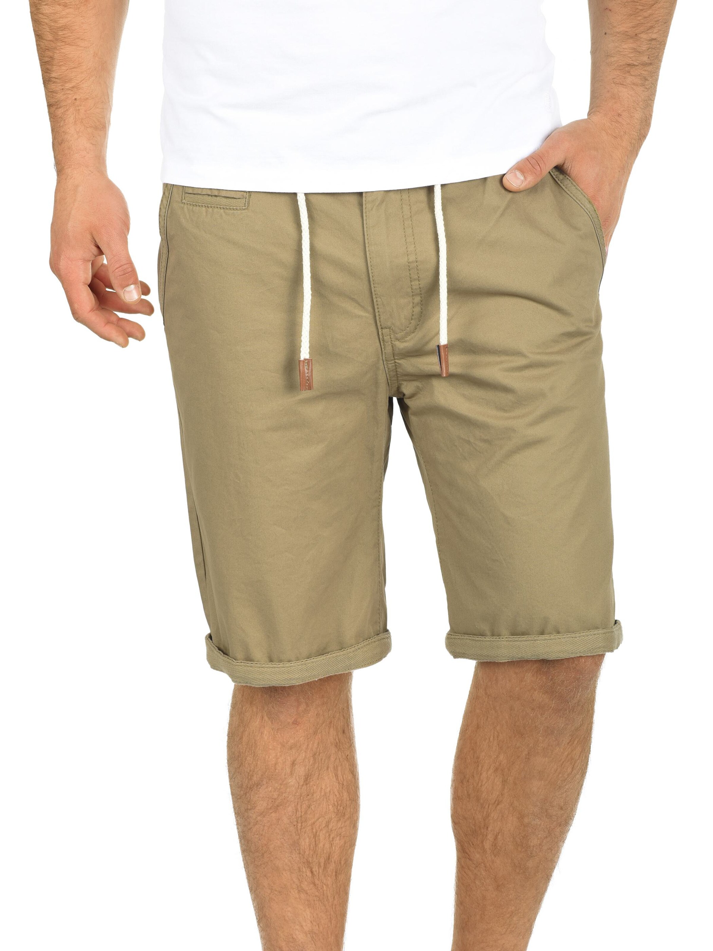 BLEND - Regular Calças chino 'BHKaito' em bege: frente