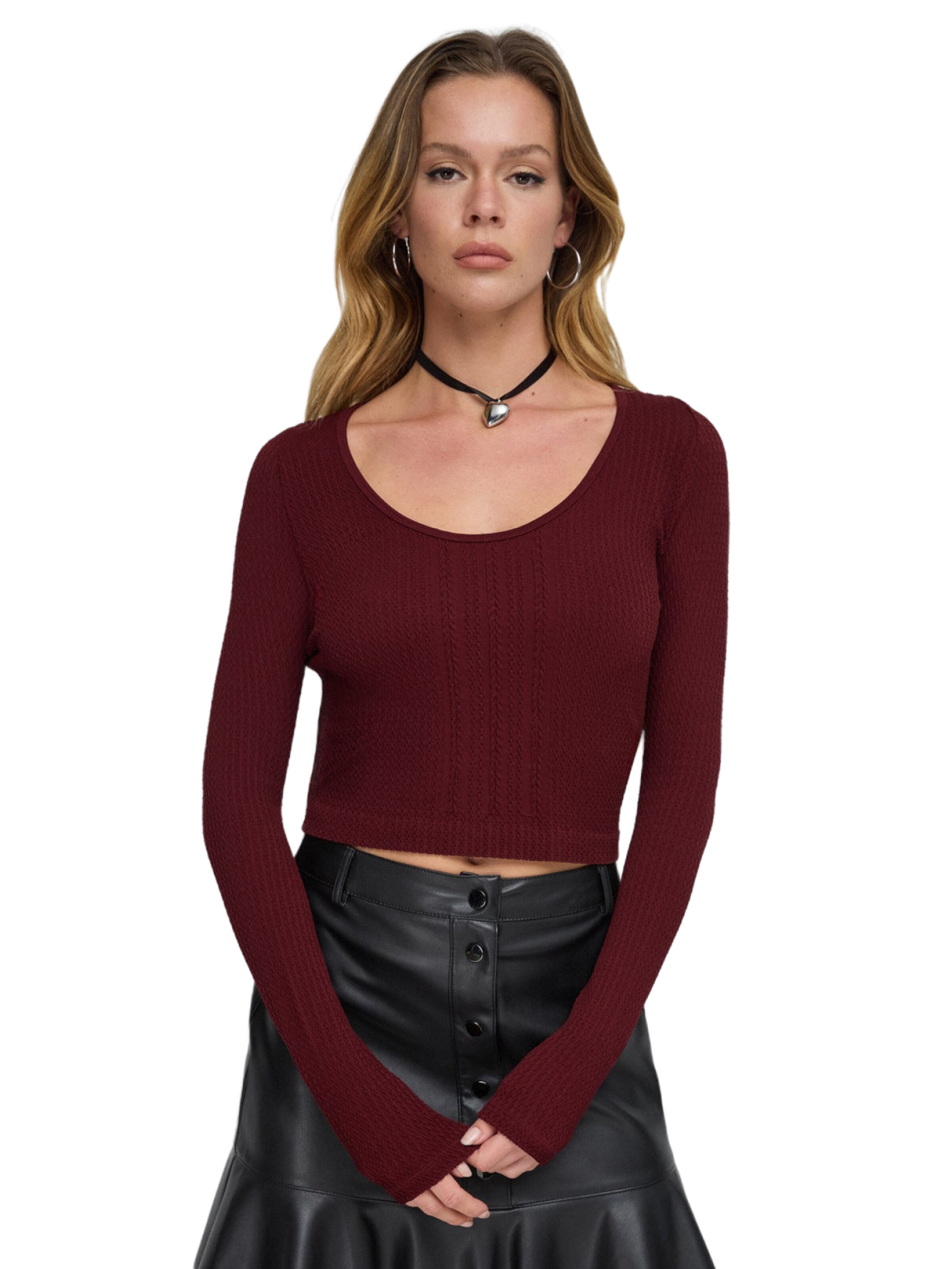 No Matter What Shirt 'Ball' in Rood: voorkant