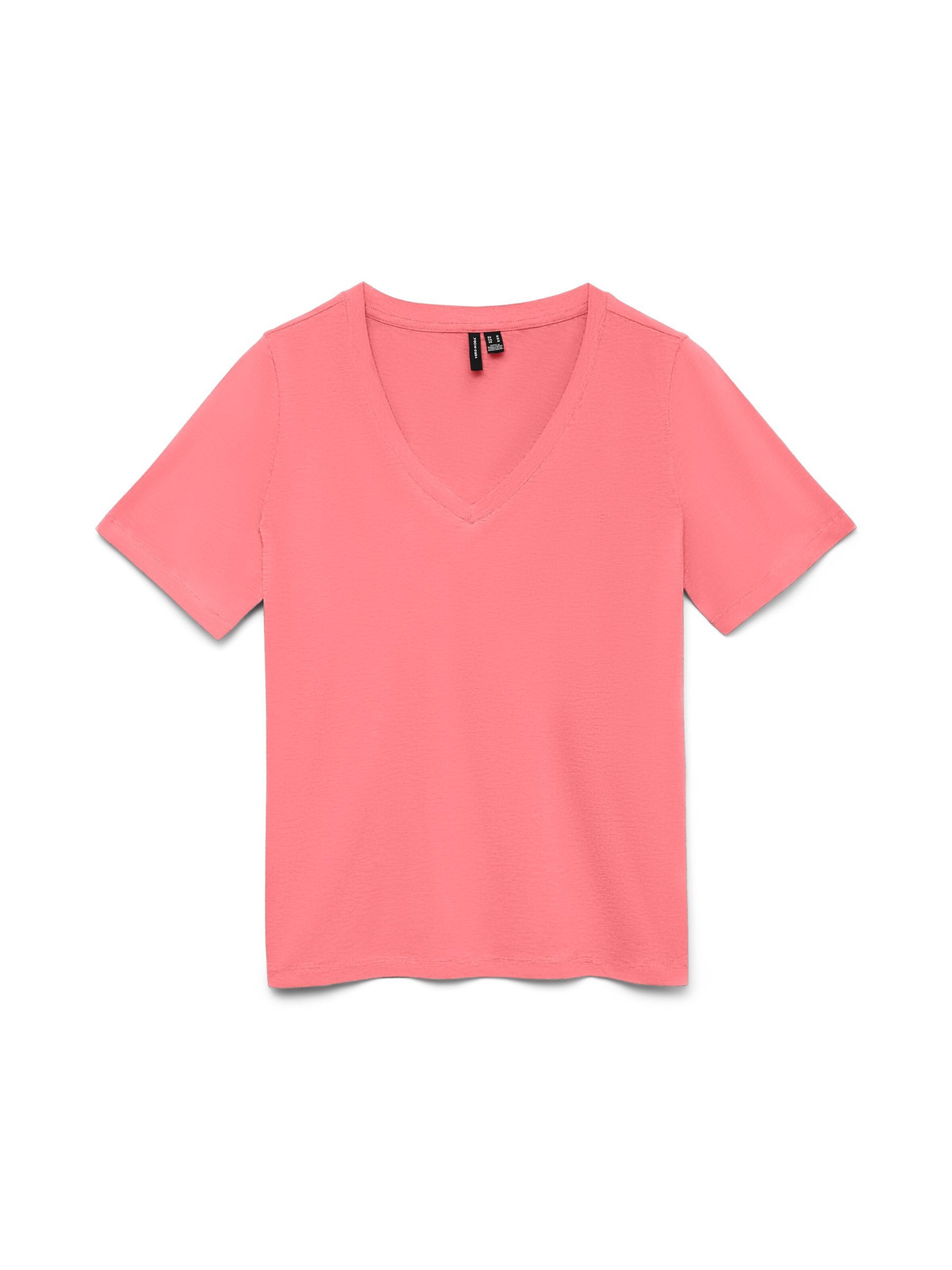 VERO MODA Shirt 'VMPaulina' in Red: front