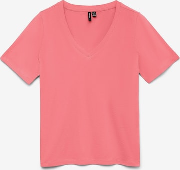 VERO MODA Shirt 'VMPaulina' in Red: front