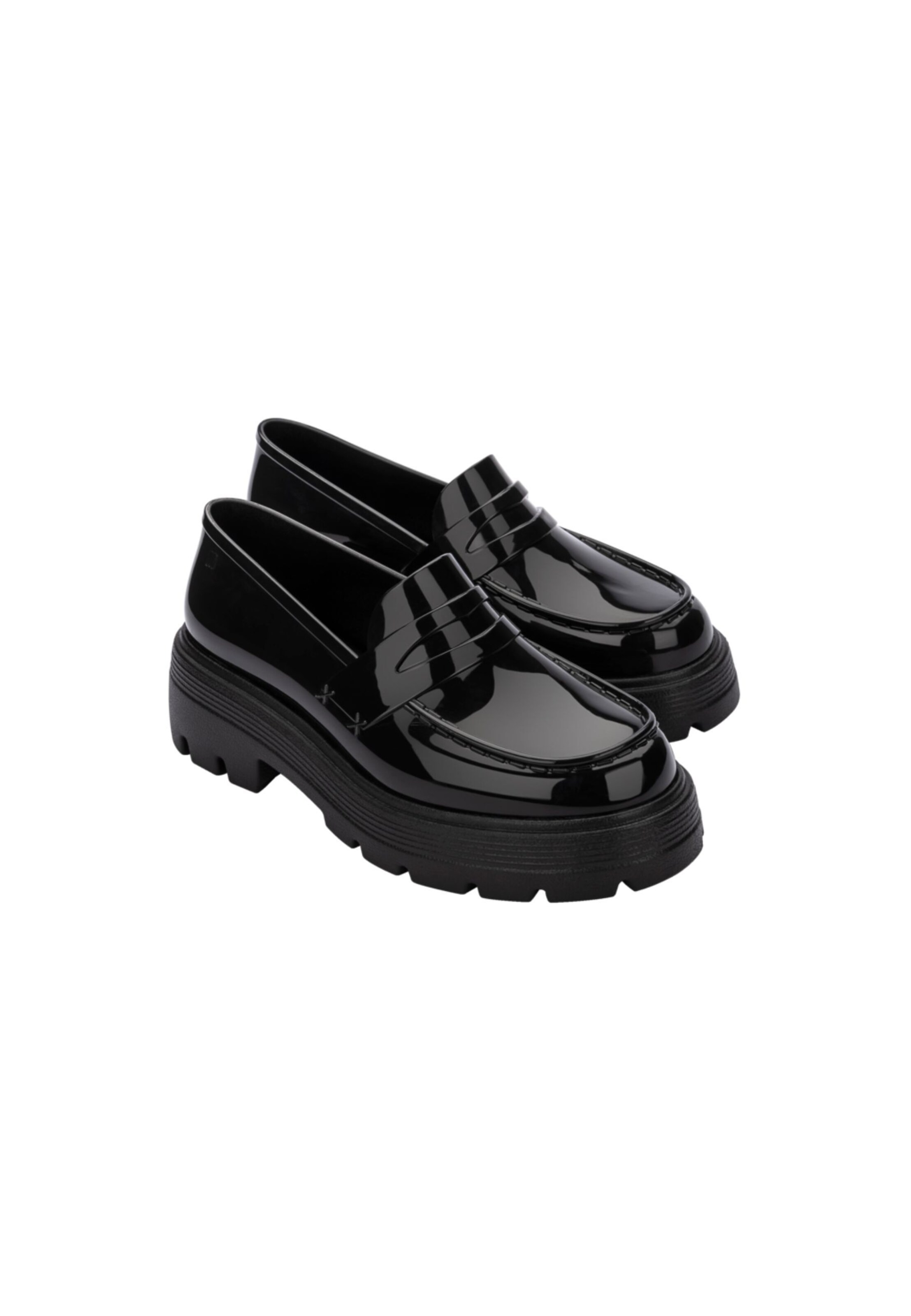 MELISSA Moccasins in Black