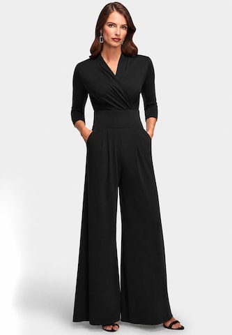 HotSquash Jumpsuit in Zwart: voorkant