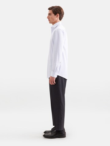 SEIDENSTICKER Regular fit Button Up Shirt in White