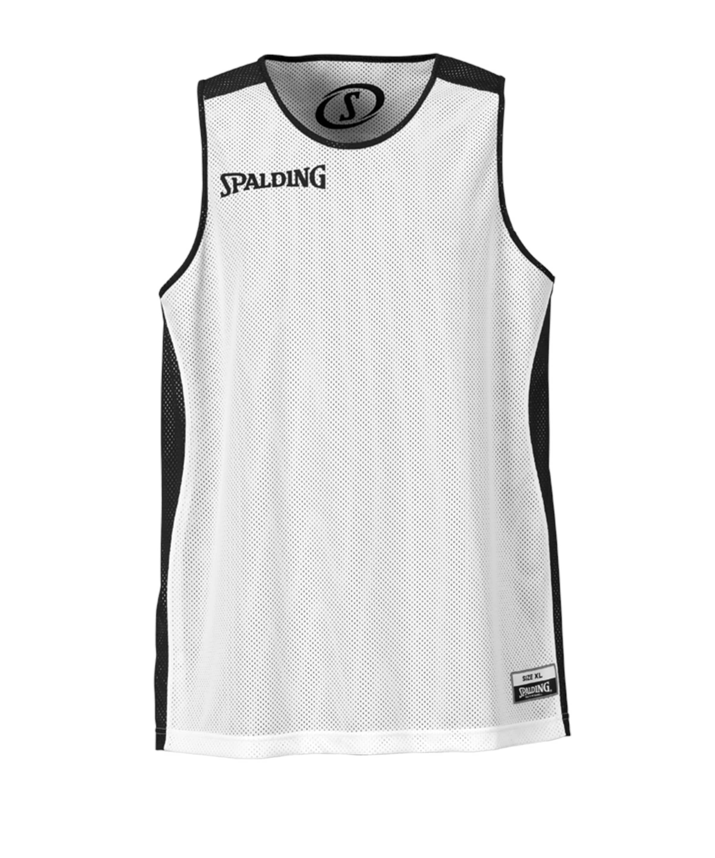 SPALDING Funktionsshirt in Weiß: Vorderseite