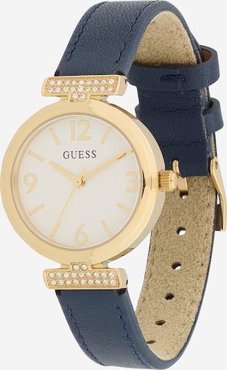 GUESS Analoginen kello värissä marine / kulta / läpinäkyvä, Tuotenäkymä
