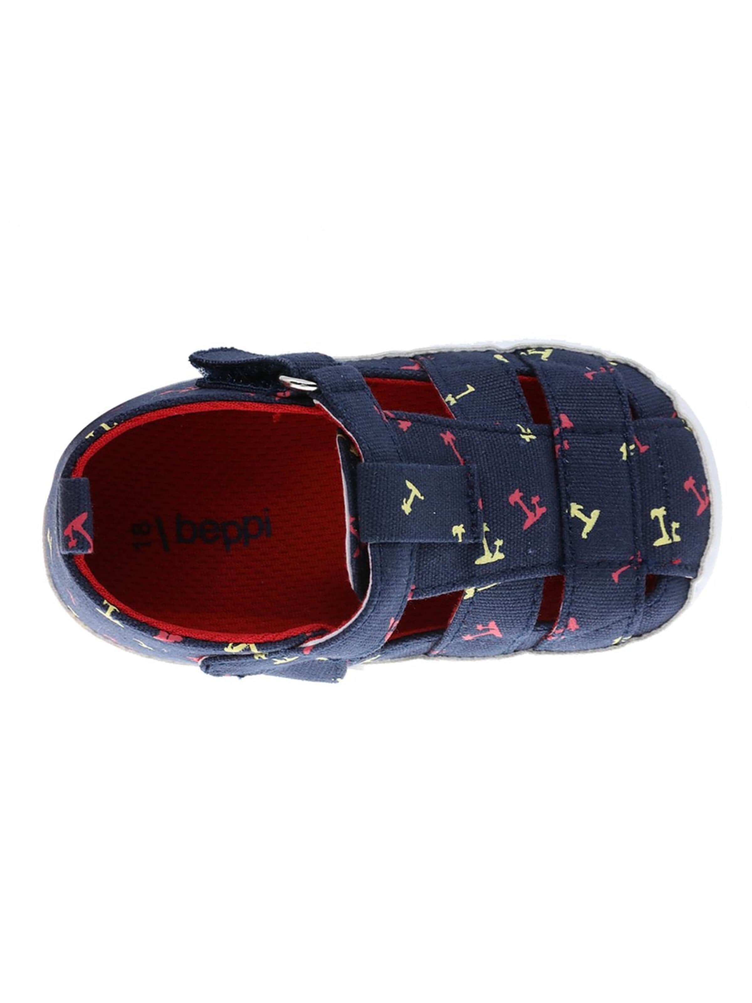 Chaussure basse 'Babuche' Beppi en bleu