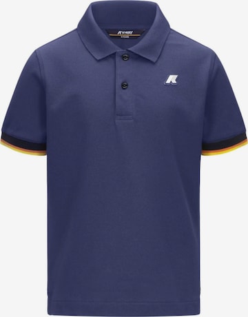 T-Shirt 'K-WAY KIDS P. VINCENT PIQUE POLO' K-Way en bleu : devant