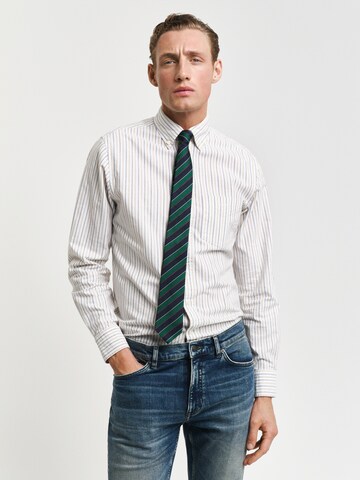 GANT Regular fit Button Up Shirt 'Reg Oxford' in White: front