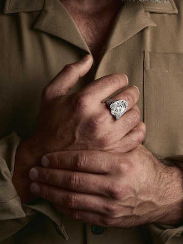 REYTEL Ring 'ST. ARCHANGEL MICHAEL' in Zilver